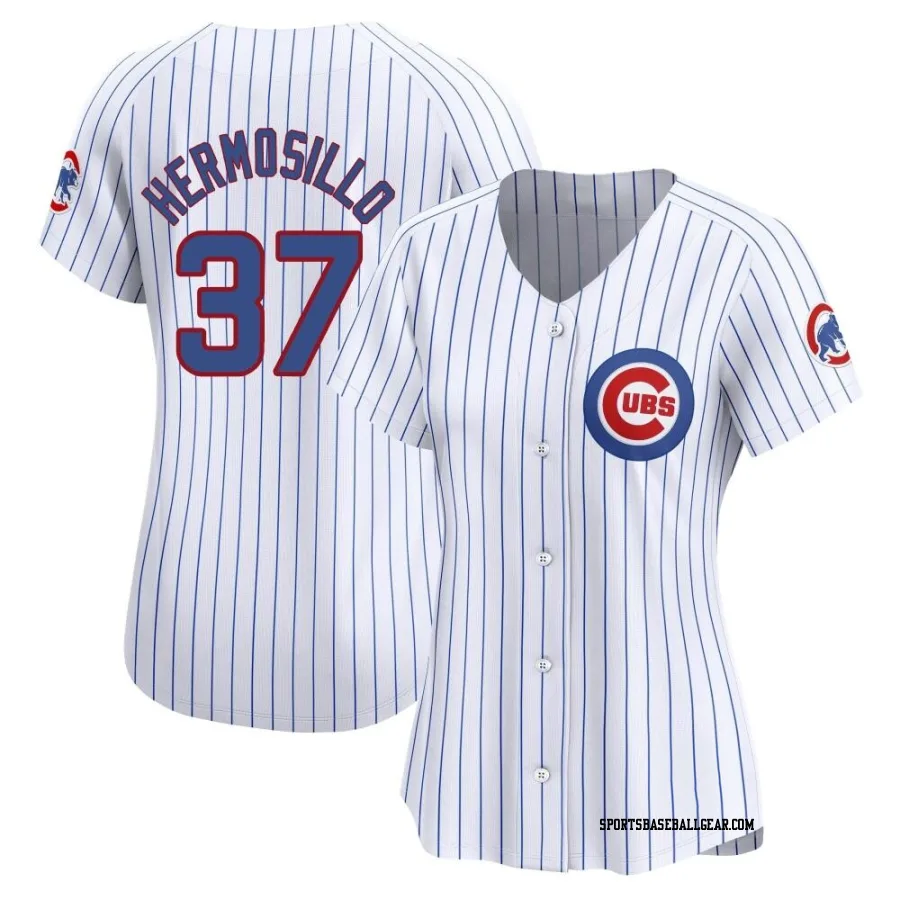 Michael Hermosillo Women's Chicago Cubs White Limited Home Jersey