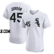 Michael Jordan Men's Chicago White Sox White Elite Home Jersey