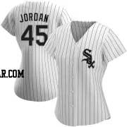 Michael Jordan Women's Chicago White Sox White Authentic Home Jersey