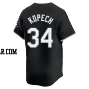 Michael Kopech Men's Chicago White Sox Black Limited Alternate Jersey