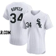 Michael Kopech Men's Chicago White Sox White Elite Home Jersey