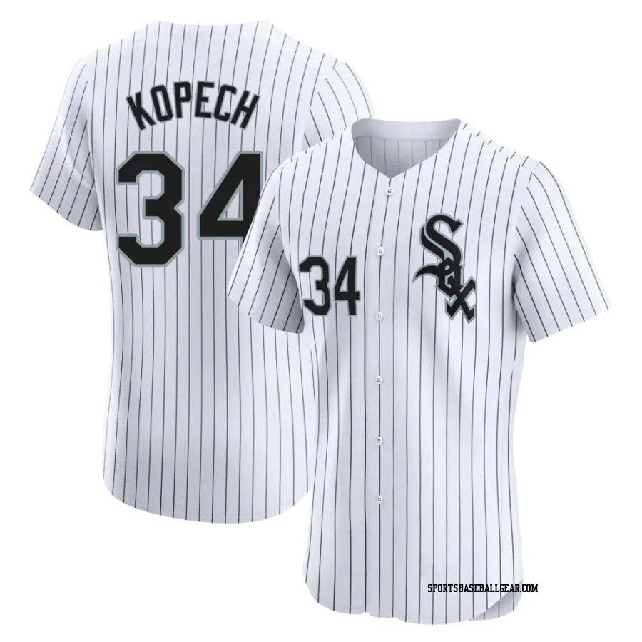 Michael Kopech Men's Chicago White Sox White Elite Home Jersey