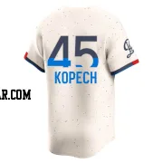 Michael Kopech Men's Los Angeles Dodgers Cream Limited 2024 City Connect Jersey