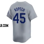 Michael Kopech Men's Los Angeles Dodgers Gray Limited Away Jersey