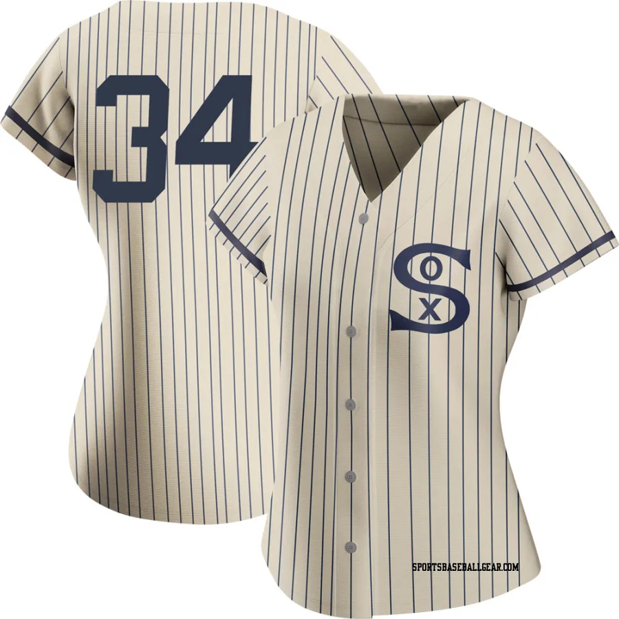 Michael Kopech Women's Chicago White Sox Cream Authentic 2021 Field of Dreams Jersey