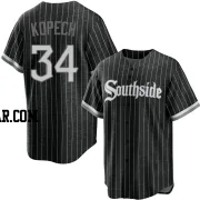 Michael Kopech Youth Chicago White Sox Black Replica 2021 City Connect Jersey