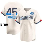 Michael Kopech Youth Los Angeles Dodgers Cream Limited 2024 City Connect Jersey