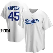 Michael Kopech Youth Los Angeles Dodgers White Replica Home Jersey