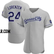 Michael Lorenzen Men's Kansas City Royals Gray Authentic Road Jersey