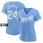 Michael Lorenzen Women's Kansas City Royals Light Blue Authentic 2022 Alternate Jersey