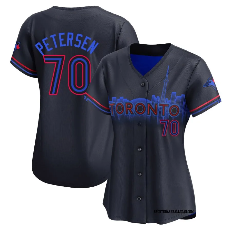 Michael Petersen Women's Toronto Blue Jays Black Limited 2024 City Connect Jersey