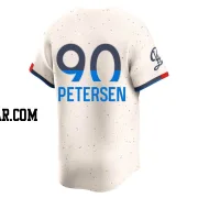 Michael Petersen Youth Los Angeles Dodgers Cream Limited 2024 City Connect Jersey