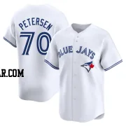 Michael Petersen Youth Toronto Blue Jays White Limited Home Jersey