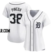 Michael Pineda Women's Detroit Tigers White Limited Home Jersey