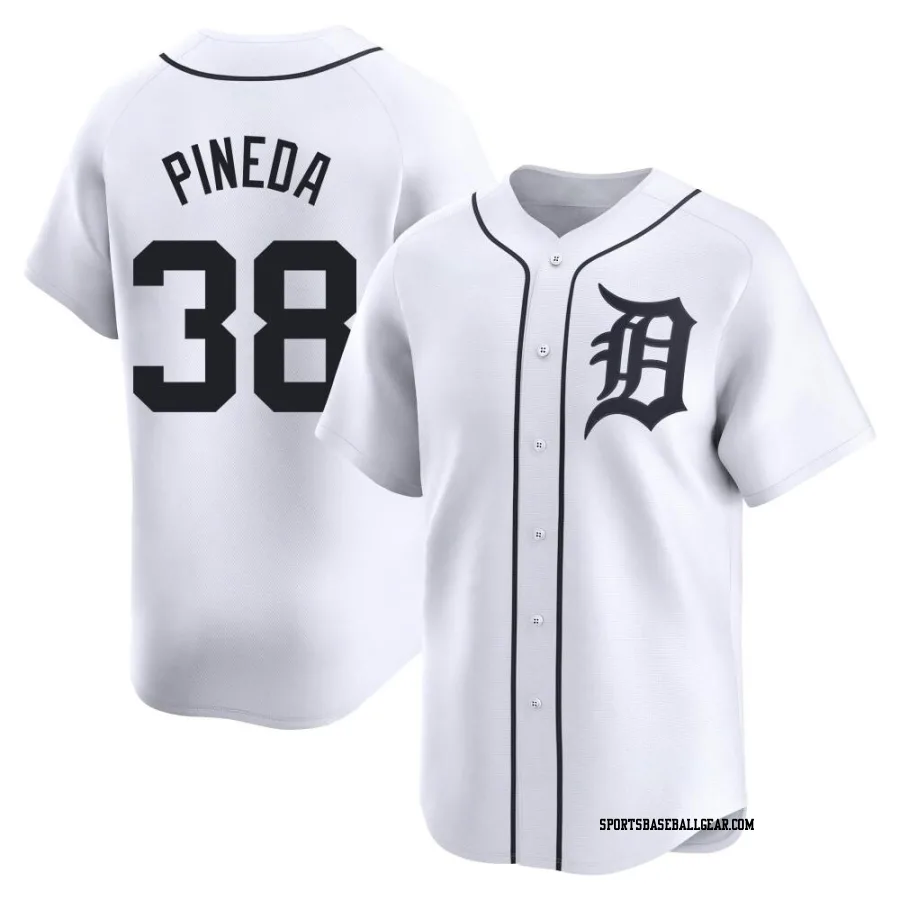 Michael Pineda Youth Detroit Tigers White Limited Home Jersey