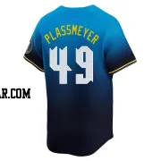 Michael Plassmeyer Men's Philadelphia Phillies Blue Limited 2024 City Connect Jersey