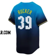 Michael Rucker Men's Philadelphia Phillies Blue Limited 2024 City Connect Jersey