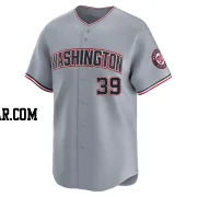 Michael Rucker Men's Washington Nationals Gray Limited Road Jersey