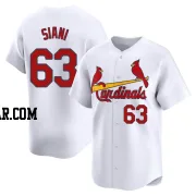 Michael Siani Men's St. Louis Cardinals White Limited Home Jersey