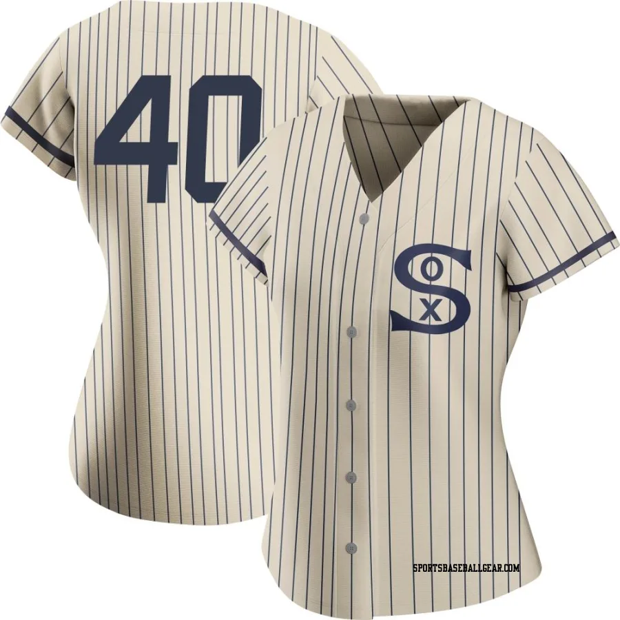 Michael Soroka Women's Chicago White Sox Cream Authentic 2021 Field of Dreams Jersey