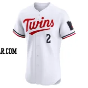 Michael Taylor Men's Minnesota Twins White Elite Home Jersey