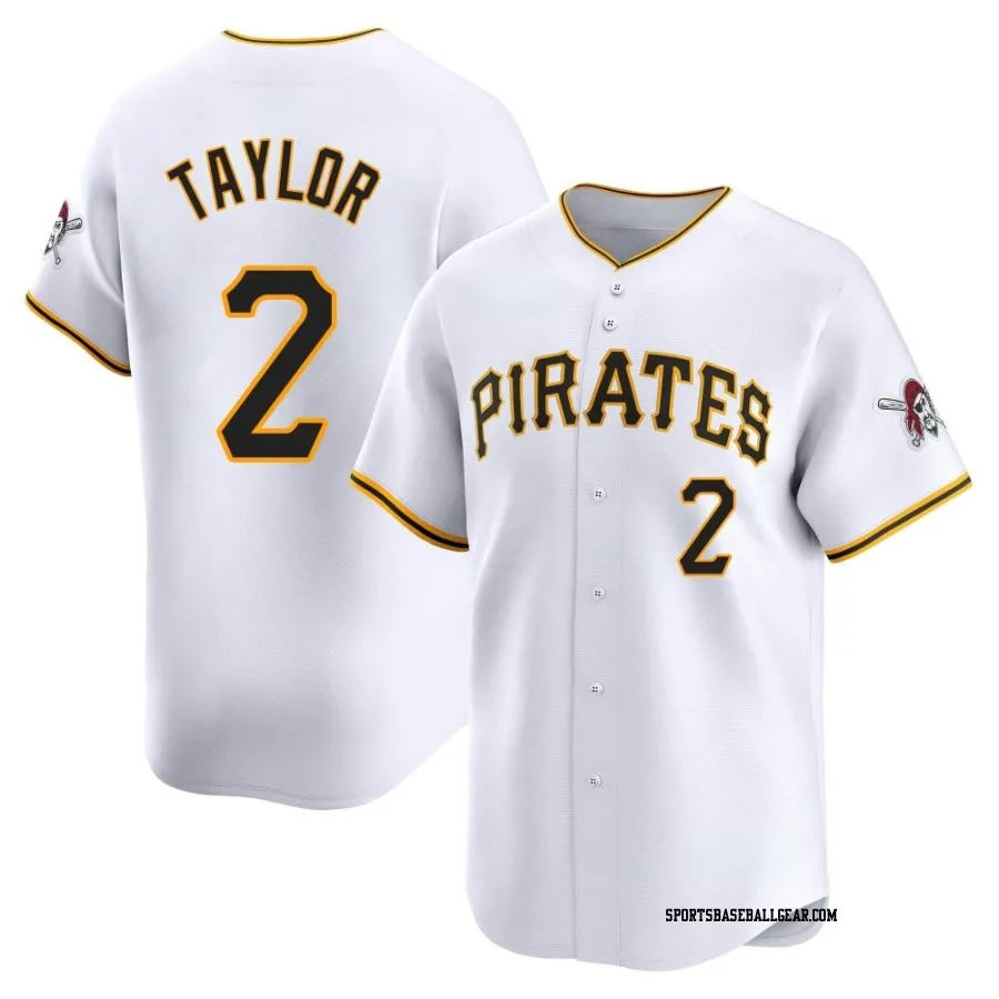 Michael Taylor Youth Pittsburgh Pirates White Limited Home Jersey