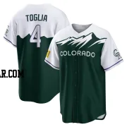 Michael Toglia Men's Colorado Rockies Green Replica 2022 City Connect Jersey