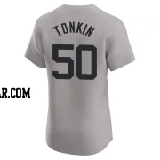 Michael Tonkin Men's New York Yankees Gray Elite Road Jersey