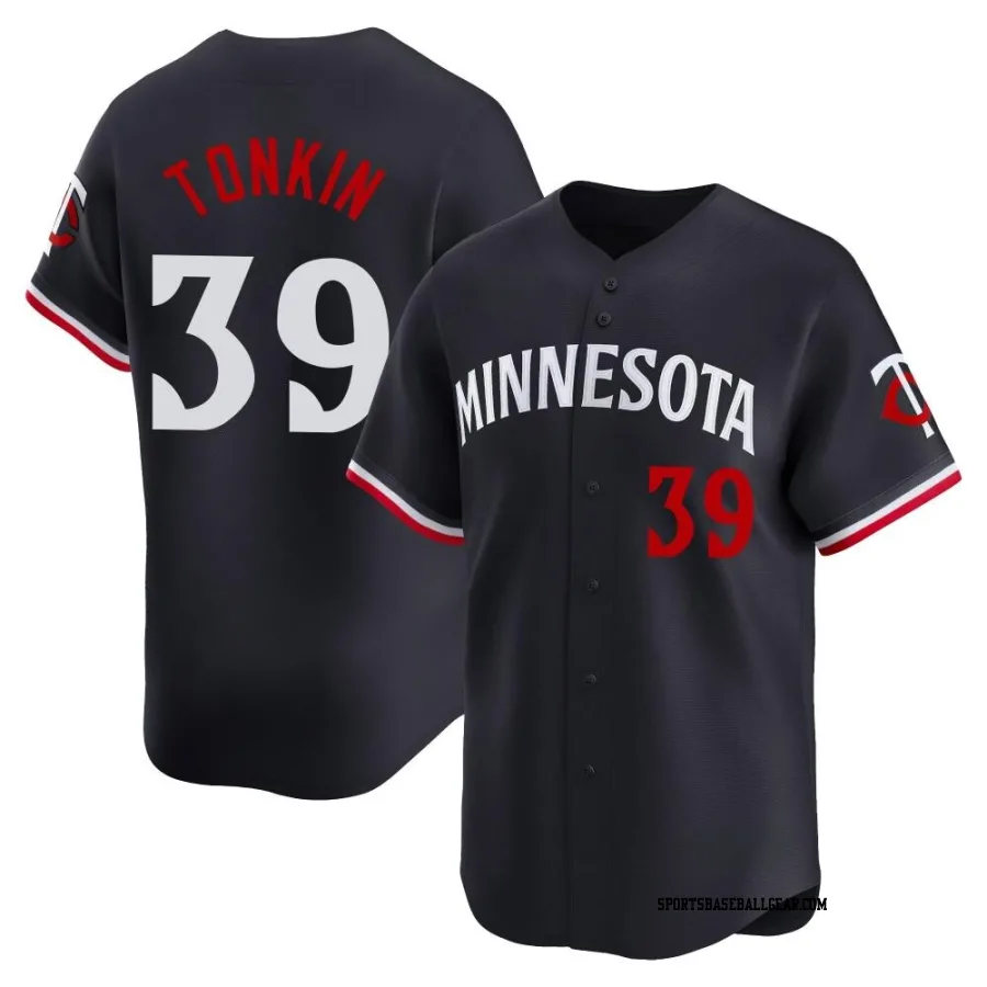 Michael Tonkin Youth Minnesota Twins Navy Limited Alternate Jersey