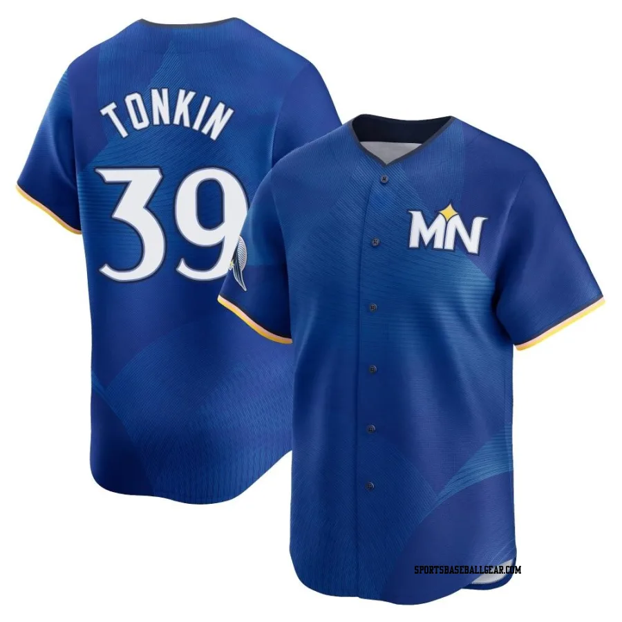 Michael Tonkin Youth Minnesota Twins Royal Limited 2024 City Connect Jersey