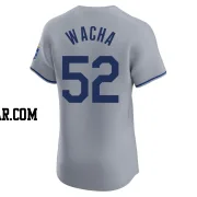 Michael Wacha Men's Kansas City Royals Gray Elite Road Jersey