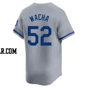 Michael Wacha Men's Kansas City Royals Gray Limited Away Jersey