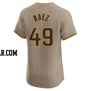 Michel Baez Men's San Diego Padres Brown Elite Alternate Jersey