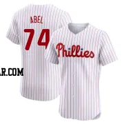 Mick Abel Men's Philadelphia Phillies White Elite Home Jersey