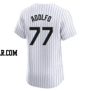 Micker Adolfo Men's Chicago White Sox White Elite Home Jersey