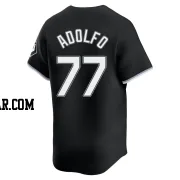 Micker Adolfo Youth Chicago White Sox Black Limited Alternate Jersey