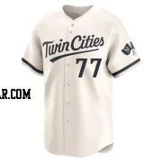 Mickey Gasper Men's Minnesota Twins Cream Limited Alternate Jersey