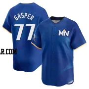 Mickey Gasper Men's Minnesota Twins Royal Limited 2024 City Connect Jersey