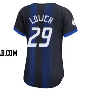 Mickey Lolich Women's Detroit Tigers Blue Limited 2024 City Connect Jersey