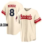 Mickey Moniak Men's Los Angeles Angels Cream Replica 2022 City Connect Jersey