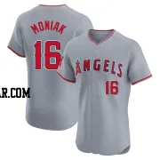 Mickey Moniak Men's Los Angeles Angels Gray Elite Road Jersey