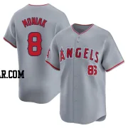 Mickey Moniak Men's Los Angeles Angels Gray Limited Away Jersey