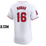 Mickey Moniak Men's Los Angeles Angels White Elite Home Jersey