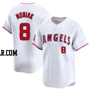 Mickey Moniak Men's Los Angeles Angels White Limited Home Jersey