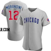 Mickey Morandini Men's Chicago Cubs Gray Authentic Road Jersey