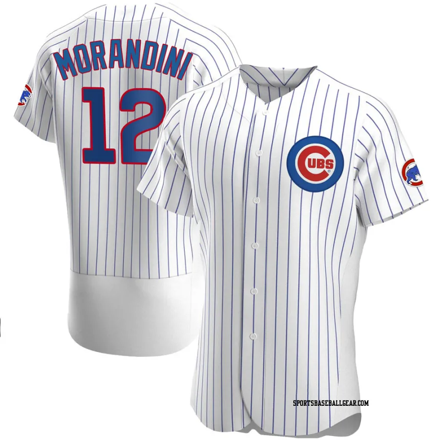 Mickey Morandini Men's Chicago Cubs White Authentic Home Jersey