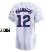 Mickey Morandini Men's Chicago Cubs White Elite Home Jersey