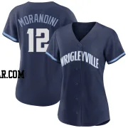 Mickey Morandini Women's Chicago Cubs Navy Authentic 2021 City Connect Jersey