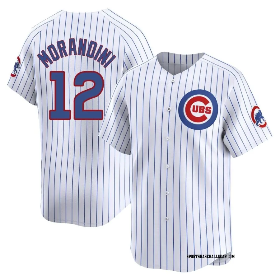 Mickey Morandini Youth Chicago Cubs White Limited Home Jersey