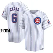 Miguel Amaya Men's Chicago Cubs White Limited Home Jersey